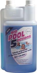 Liquide sans chlore BioPool 5 pour le traitement de l'eau de piscine